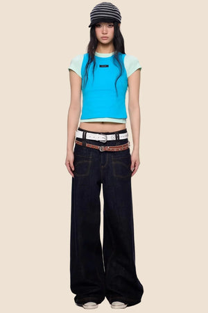 Dopamine Retro Slim-Fit Top