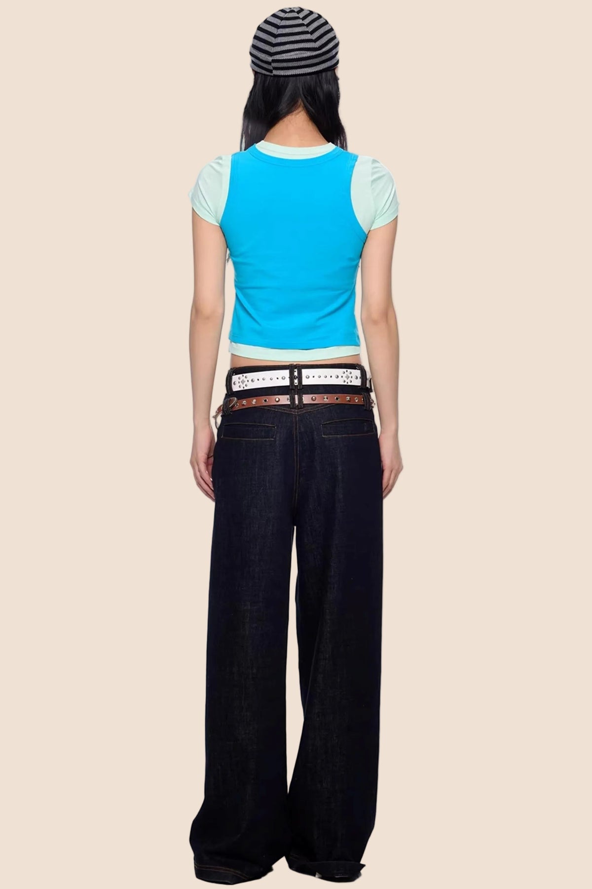 Dopamine Retro Slim-Fit Top