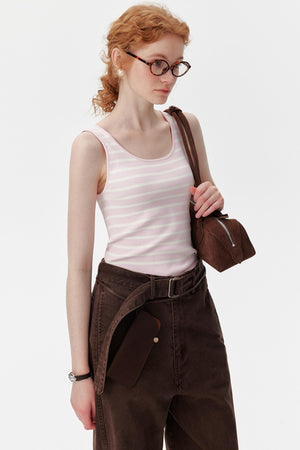Dopamine Stripe Tank Top