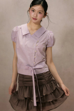 Dot Truffle Irregular Cake Skirt