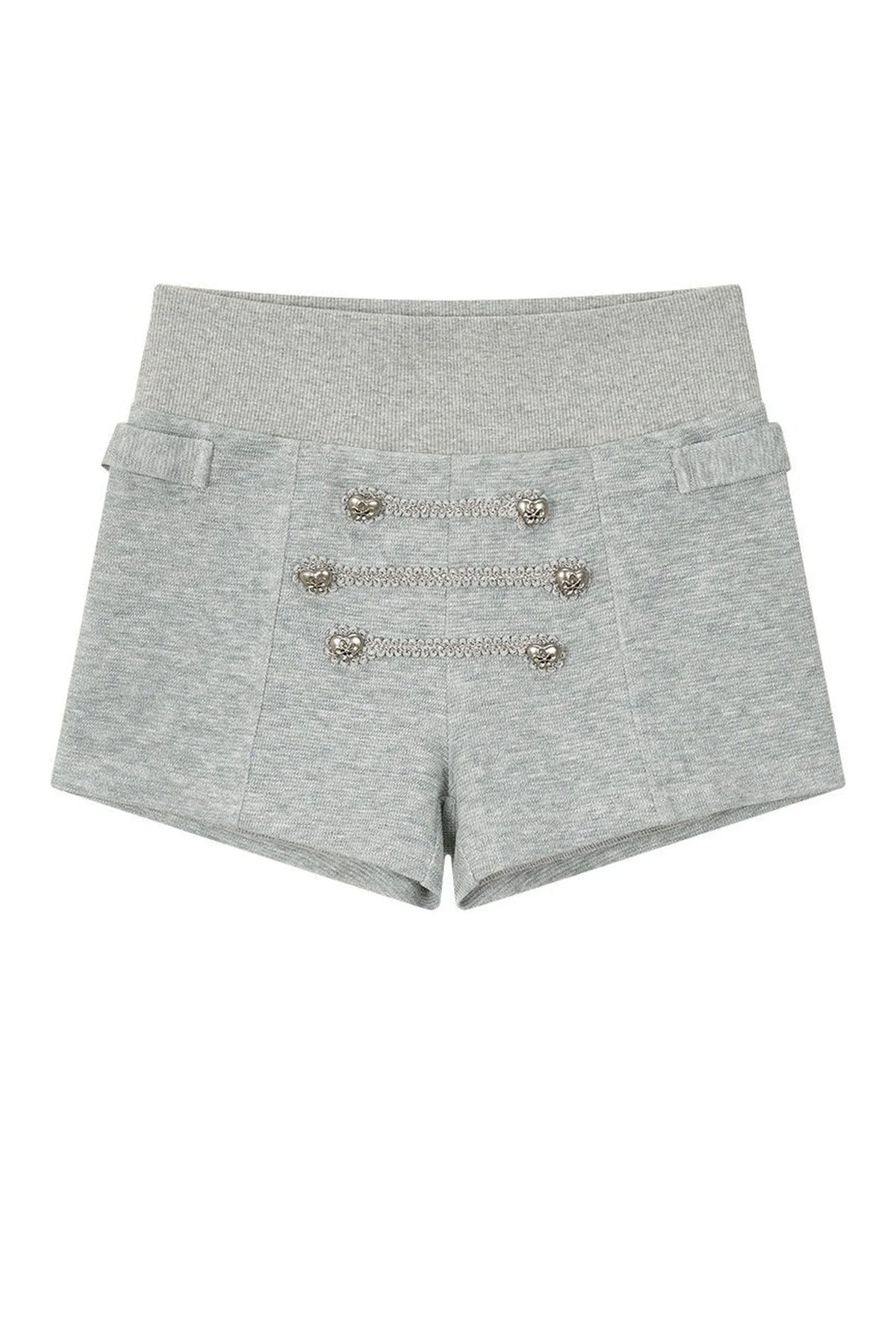 Double-Breasted Hooded Sweatshirt and Pants 3-Piece Set-Up
