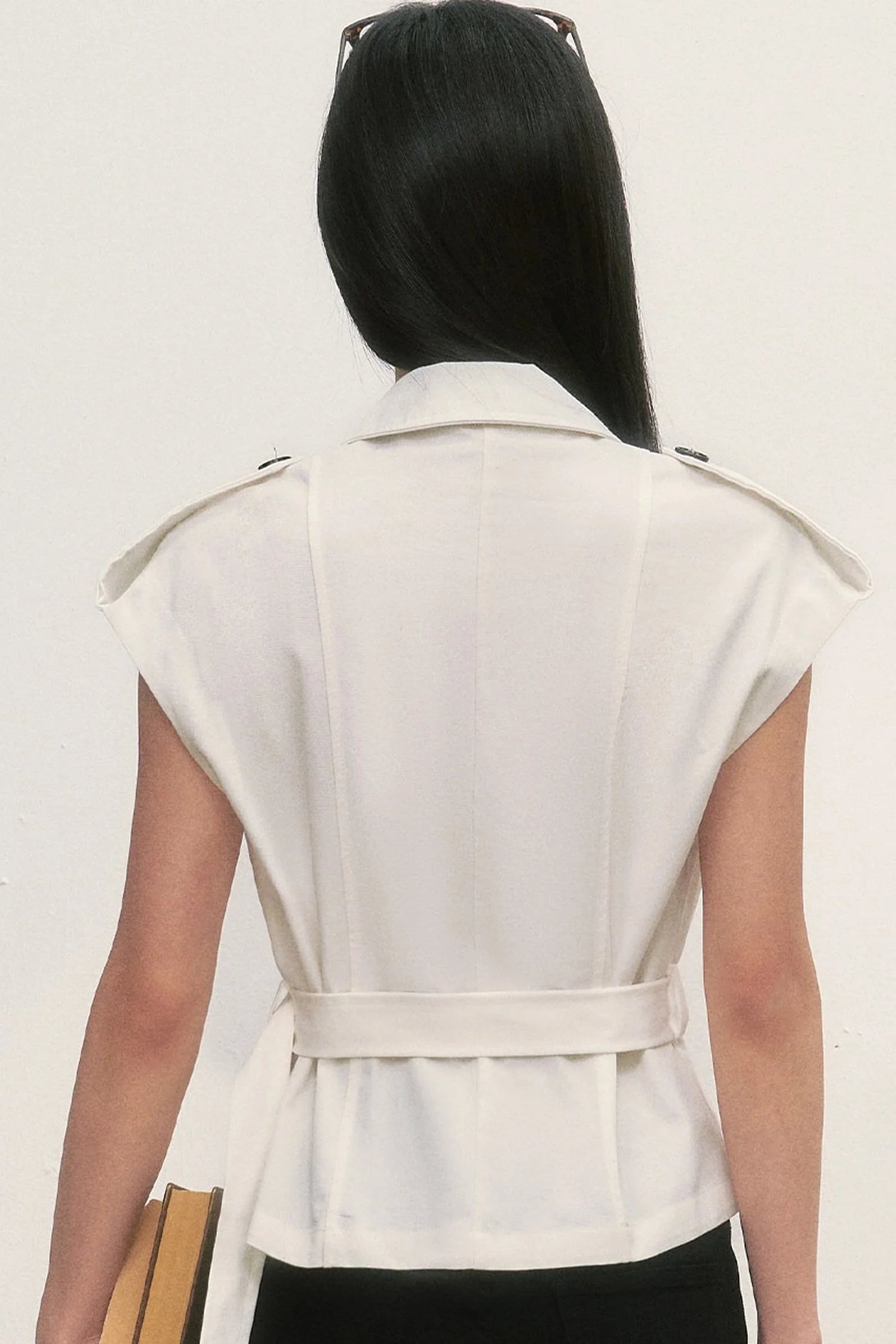 Double-Breasted Lapel Vest