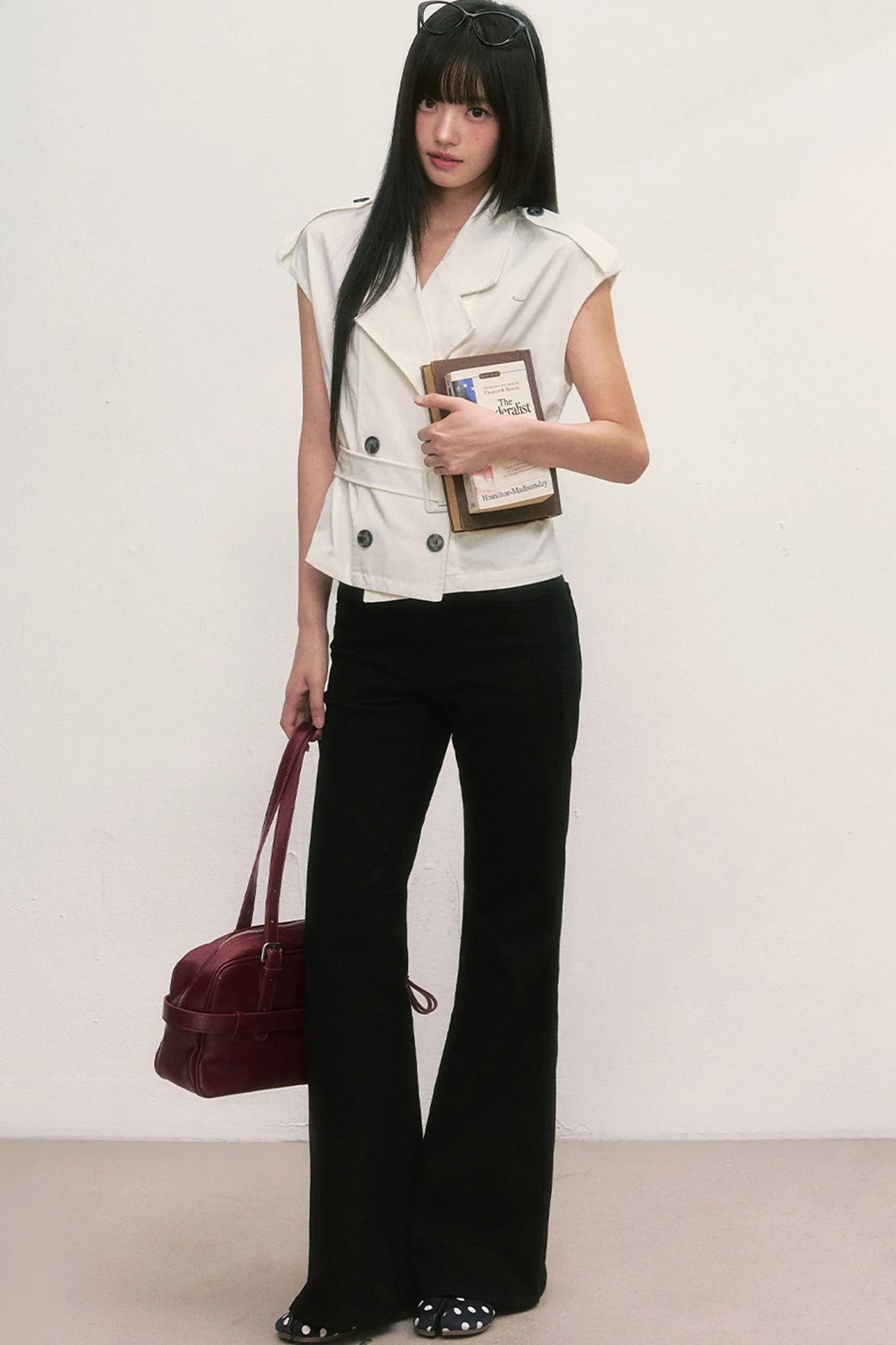 Double-Breasted Lapel Vest