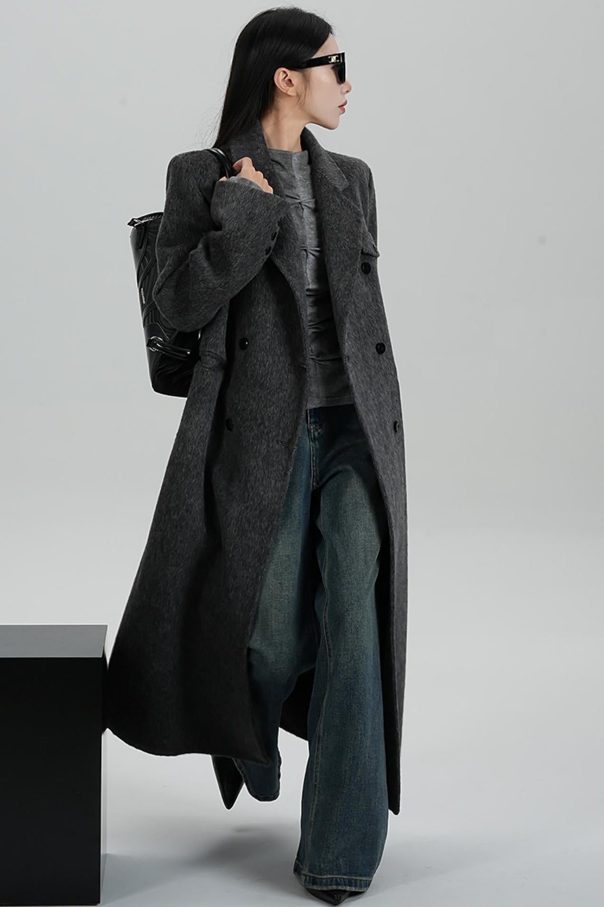 Double-Faced Tweed Wool Jacket