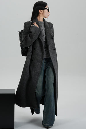 Double-Faced Tweed Wool Jacket