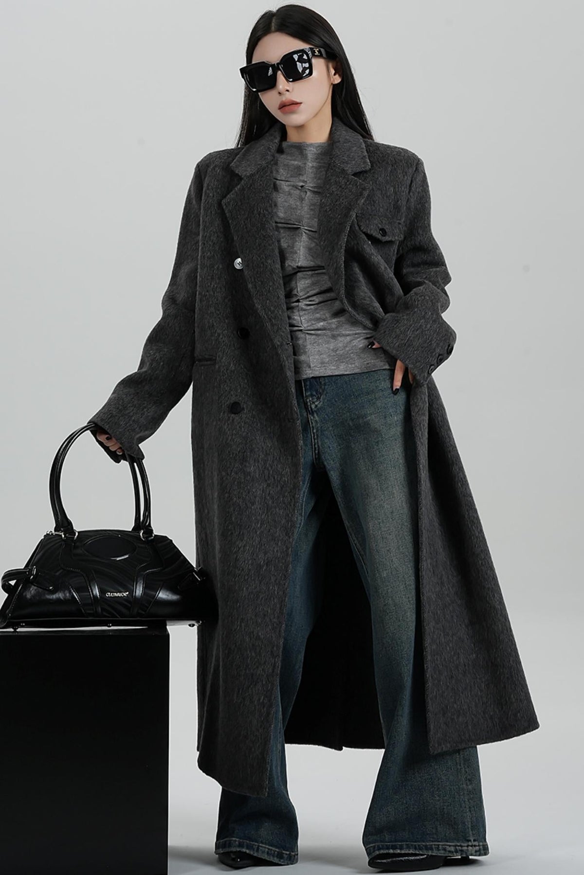 Double-Faced Tweed Wool Jacket