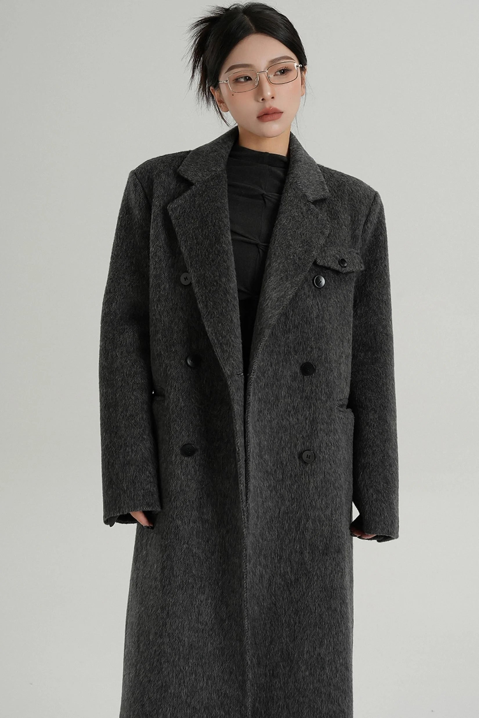 Double-Faced Tweed Wool Jacket