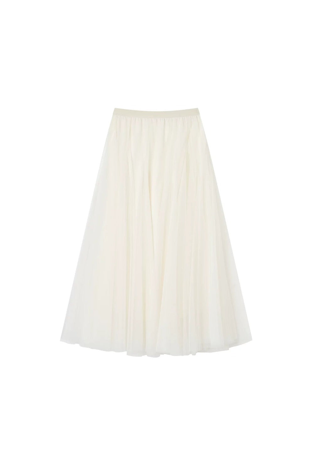 Double-Layer Mesh Fairy Skirt