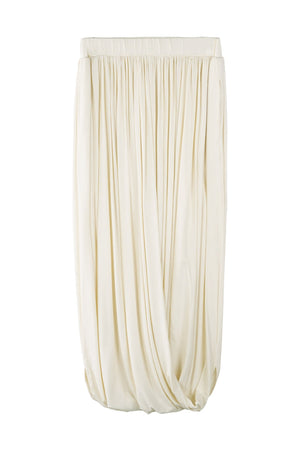 Double-Layer Twist Bud Skirt Pants