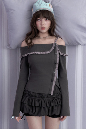 Double Ruffle Pantalet Skirt