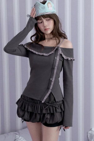 Double Ruffle Pantalet Skirt
