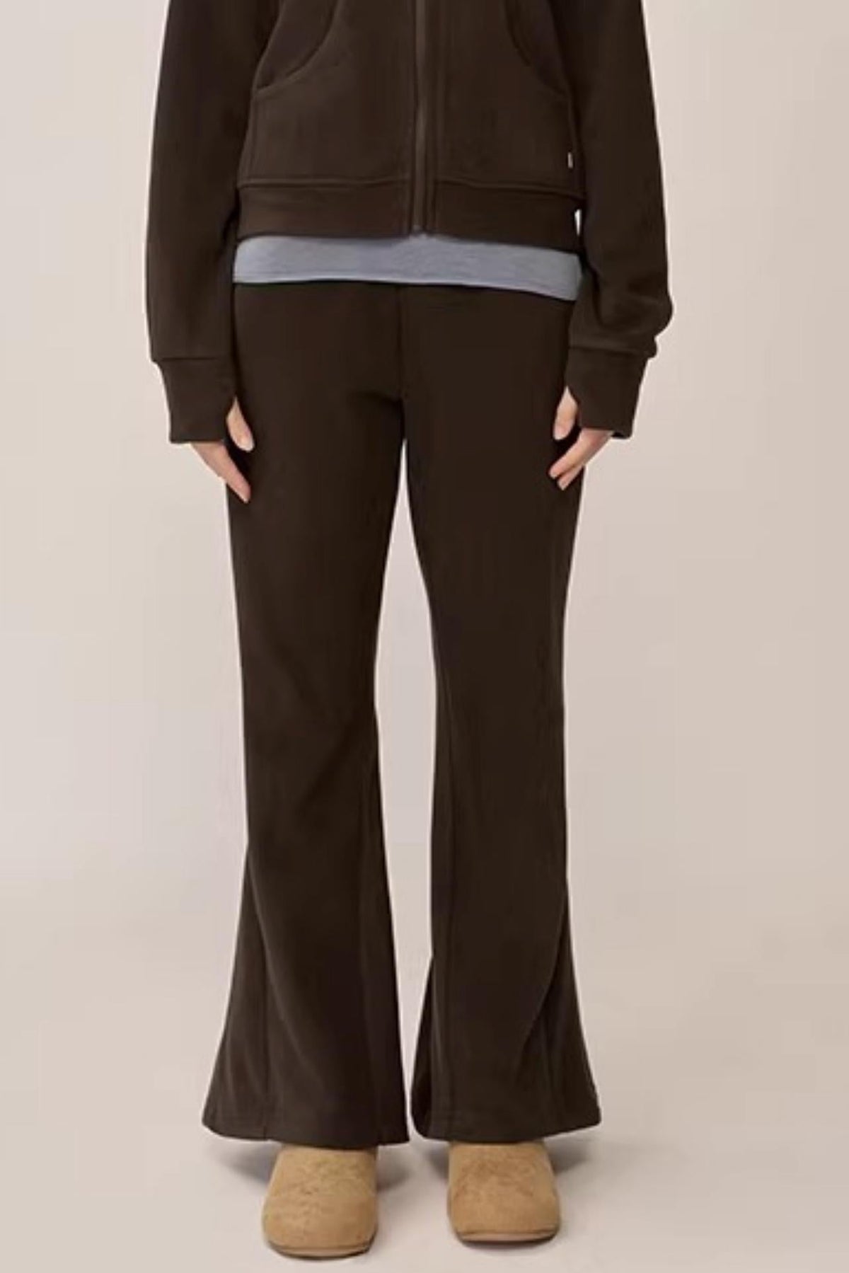 Double-Sided Fleece Hooded Jacket Set-Up