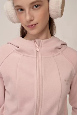 Double-Sided Fleece Hooded Jacket Set-Up