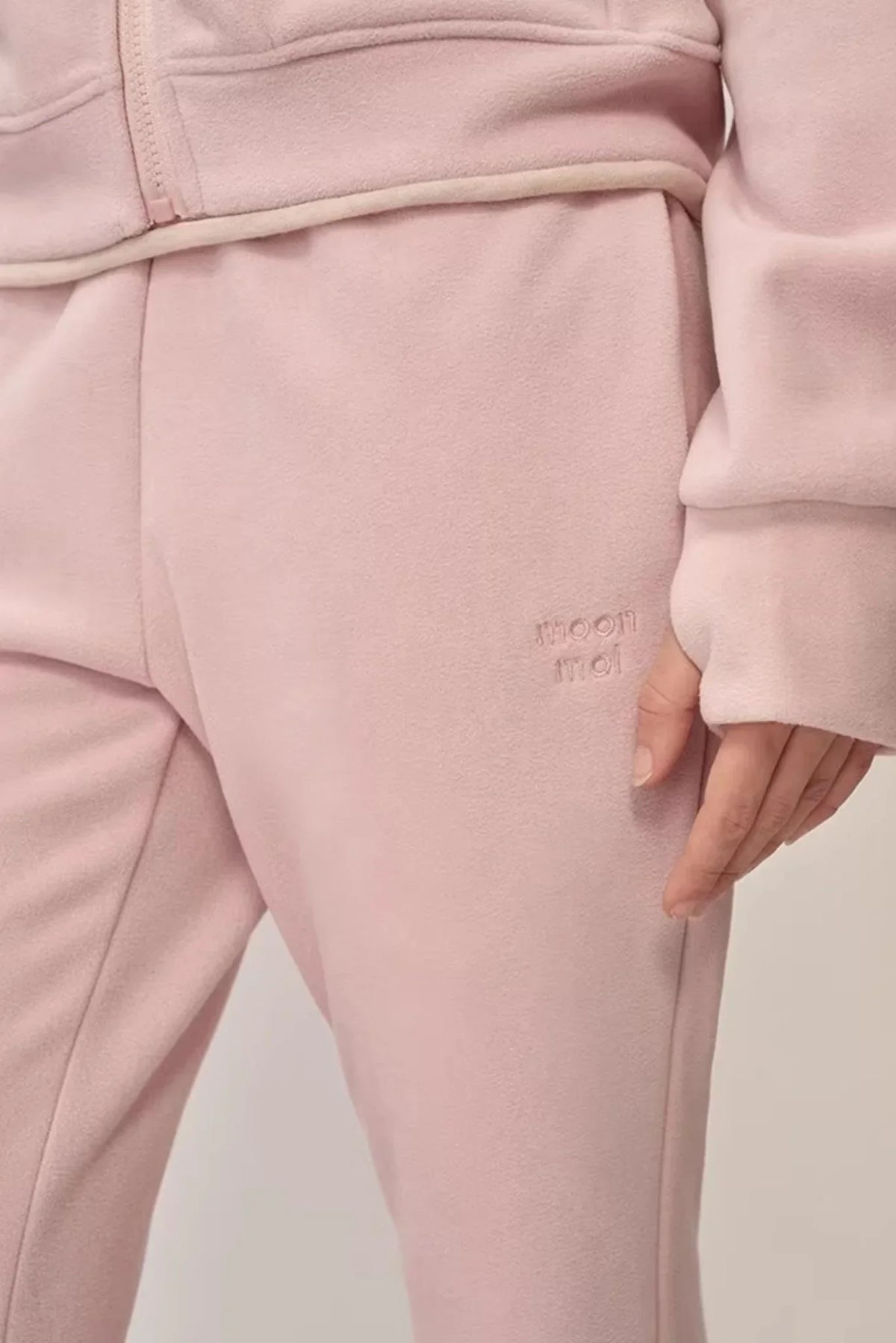 Double-Sided Fleece Hooded Jacket Set-Up