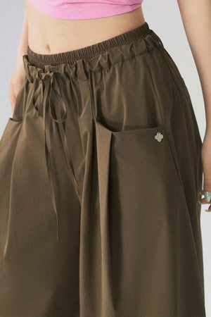 Double Waistband Scimitar Trousers