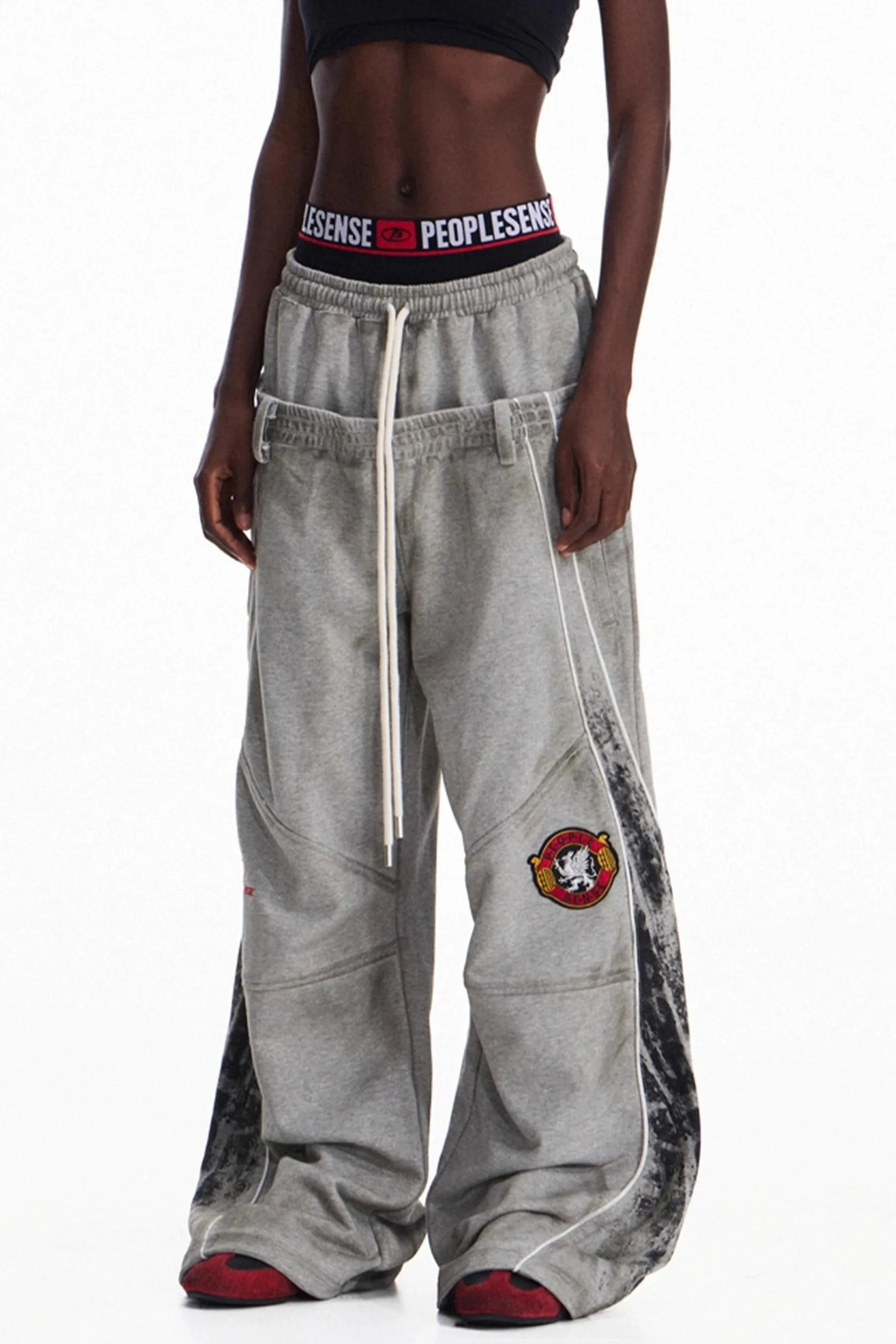 Double-Waisted Sweatpants
