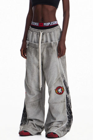Double-Waisted Sweatpants