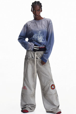 Double-Waisted Sweatpants