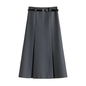 Draped Bustier Midi Skirt