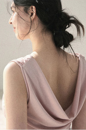 Draped Cherry Blossom Top