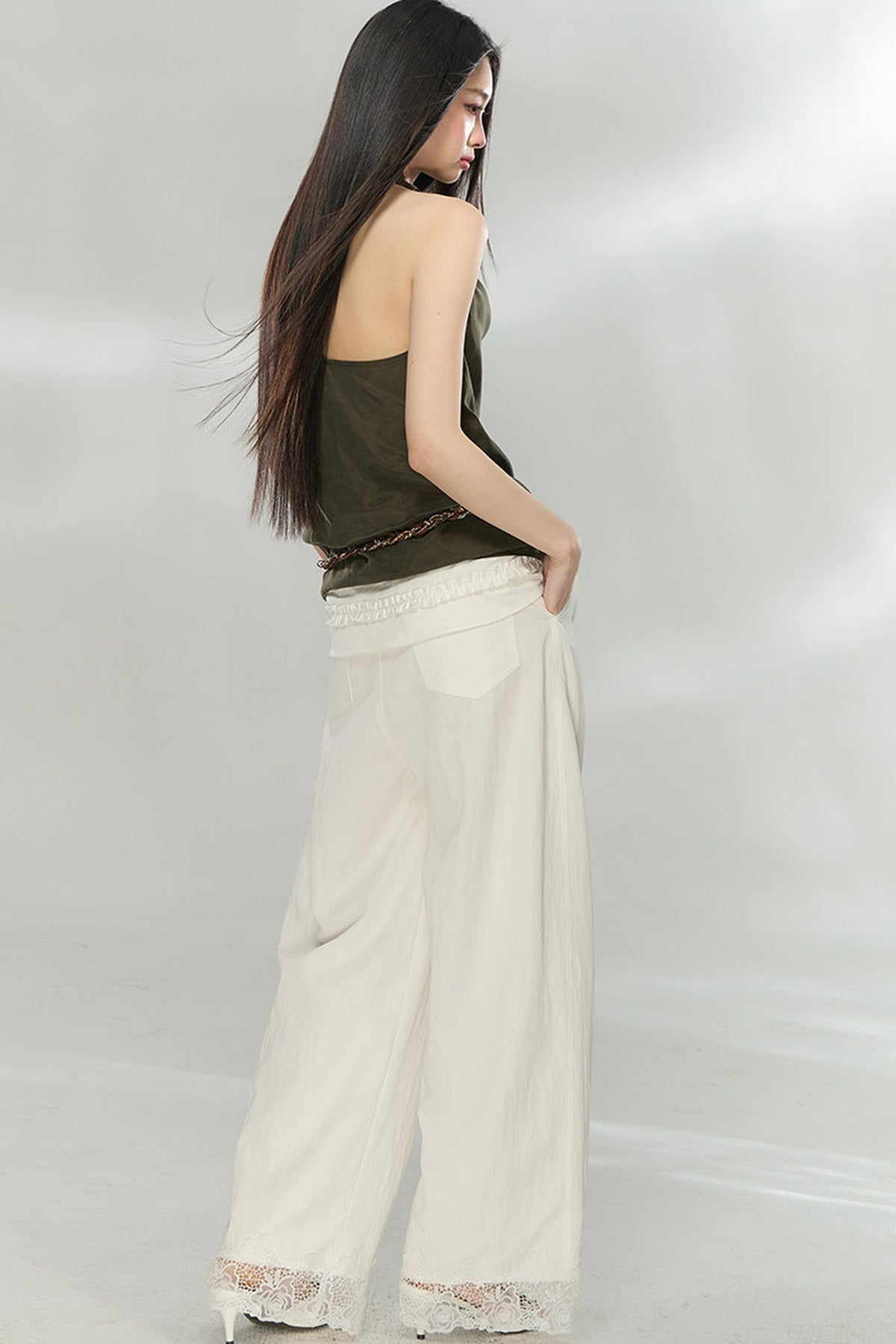 Drapey Halter Neck Top
