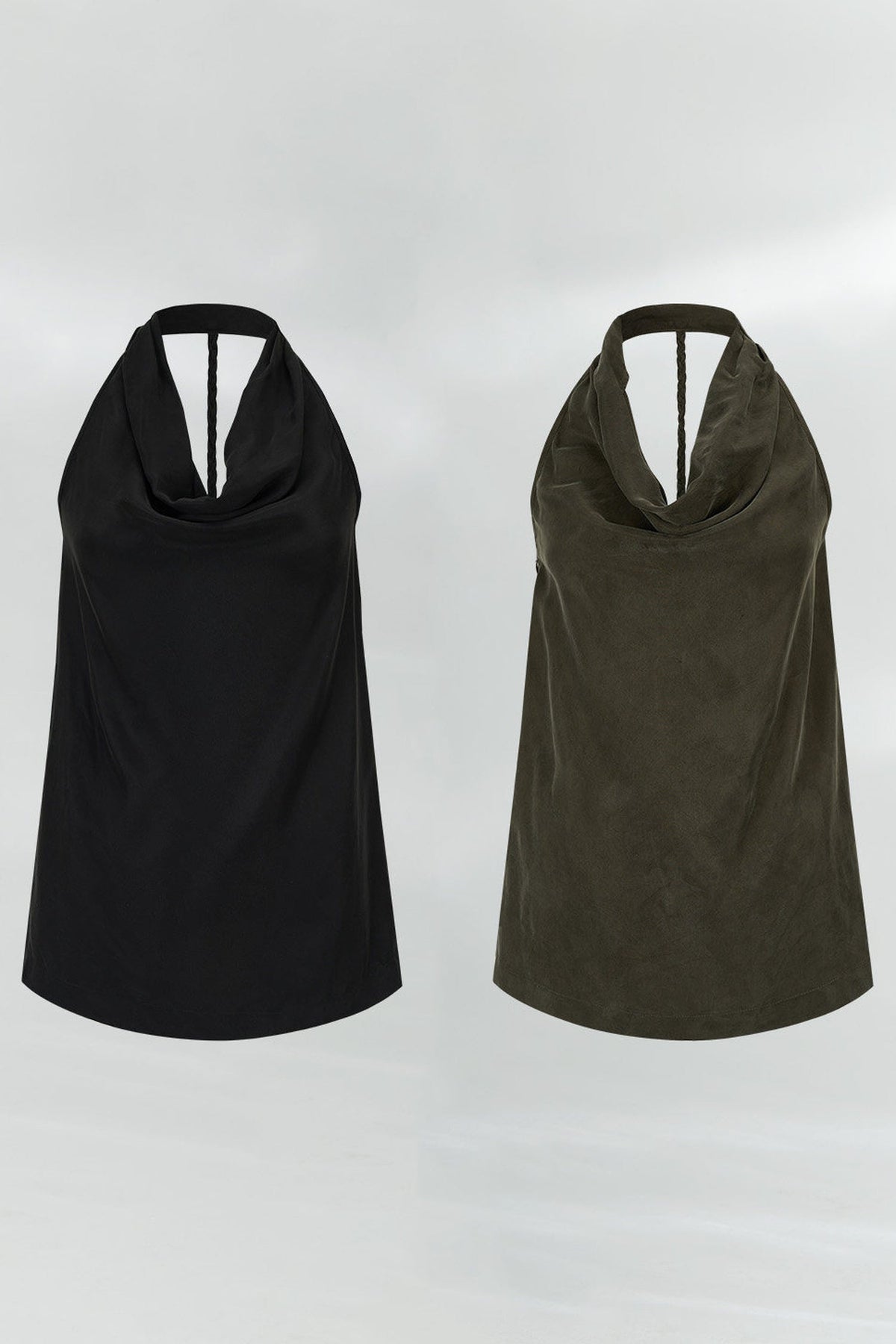 Drapey Halter Neck Top