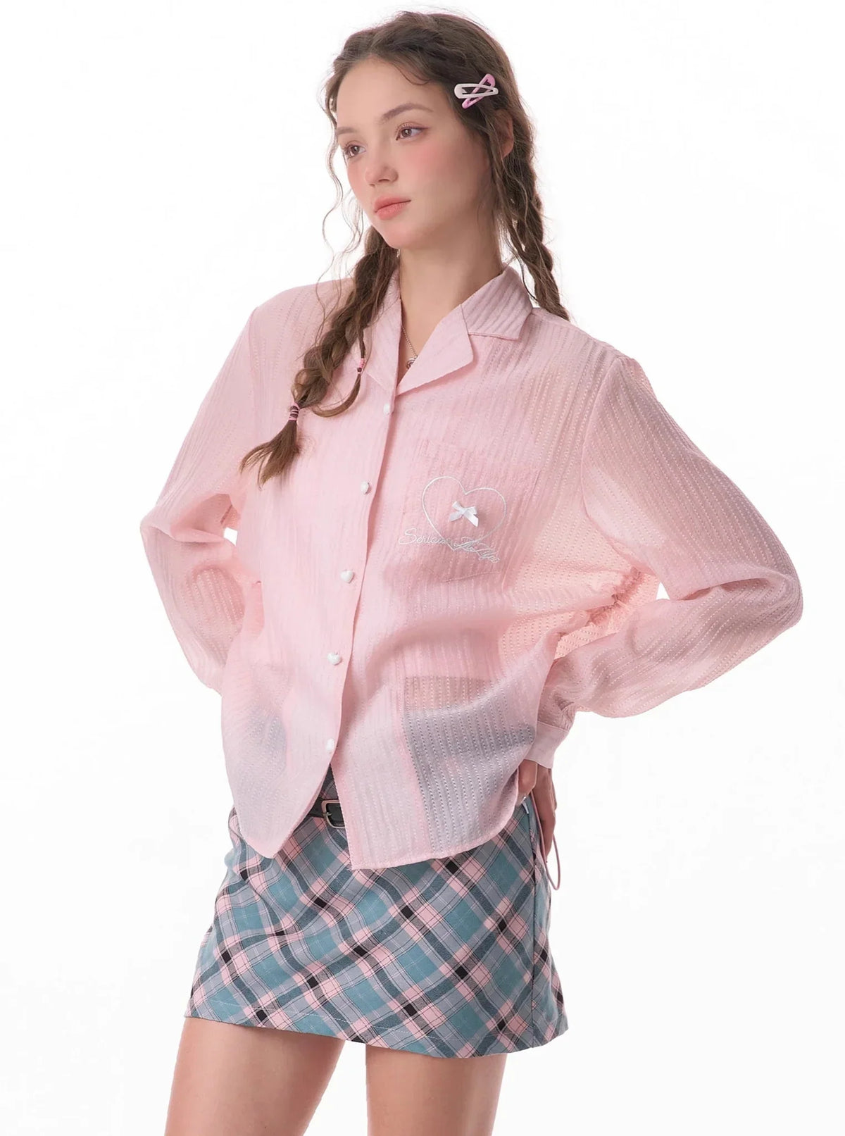 Drawstring Loose Sun Shirt
