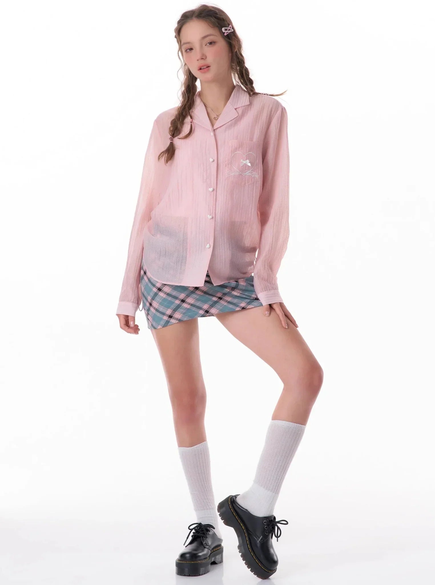 Drawstring Loose Sun Shirt