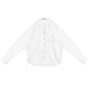 Drawstring Loose Sun Shirt