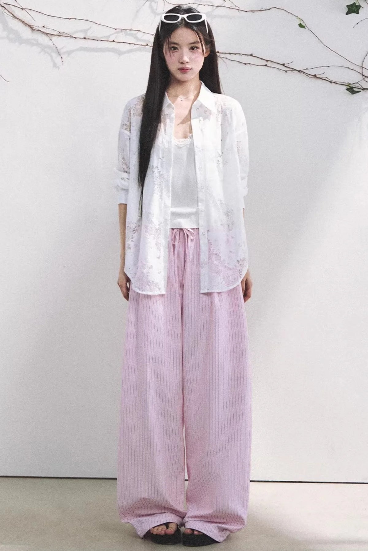Dream Flower Striped Camisole