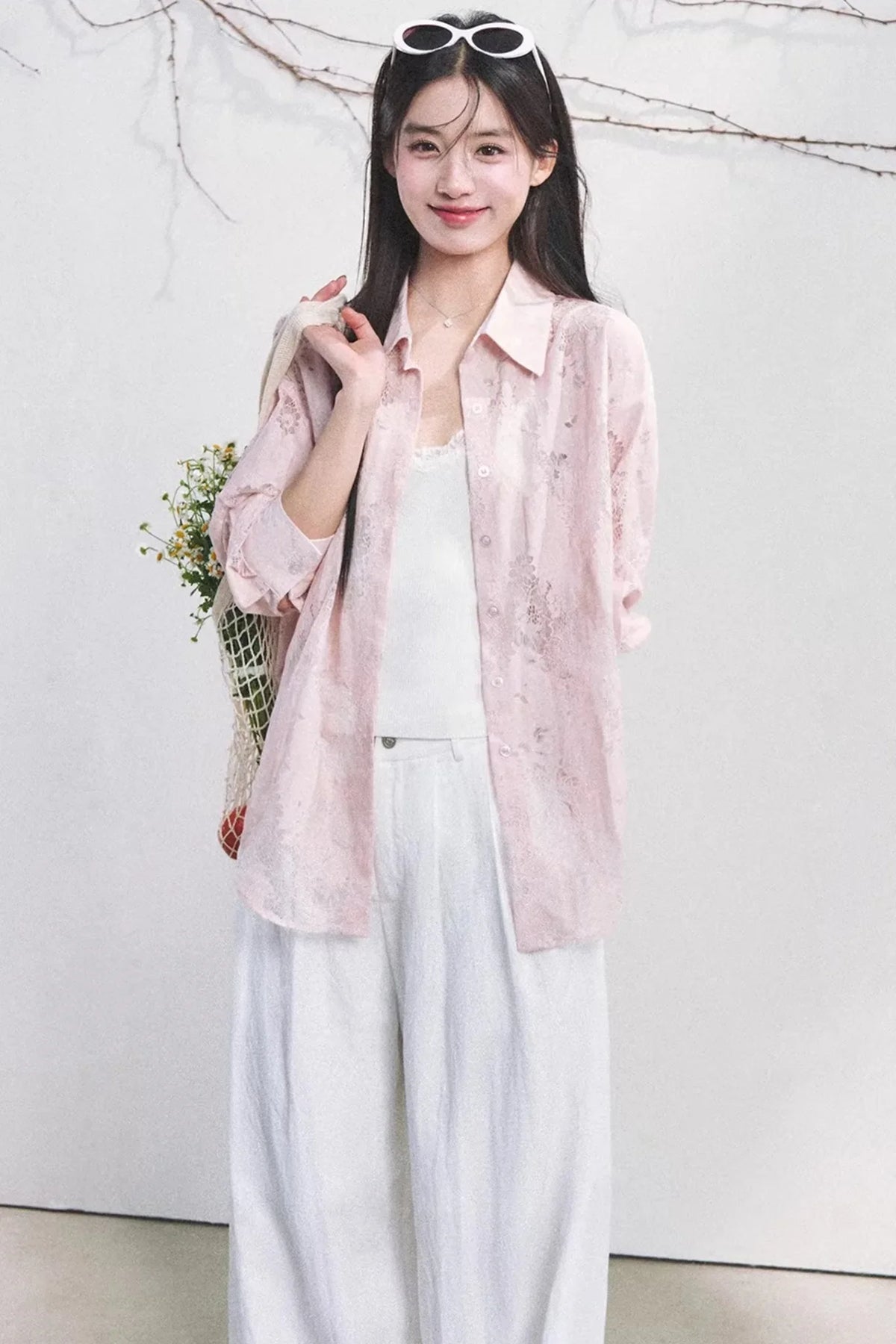 Dream Flower Striped Camisole