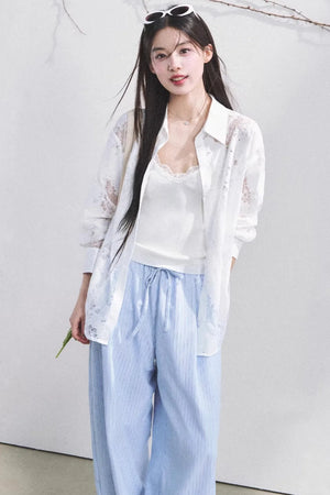 Dream Flower Striped Camisole