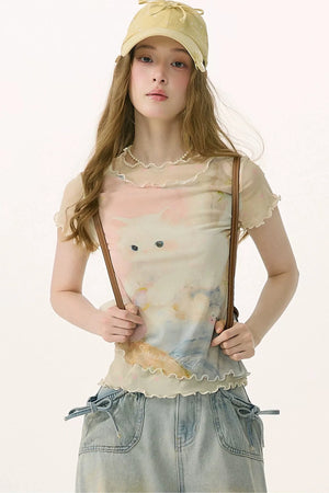 Dream Star Ruffled Blouse