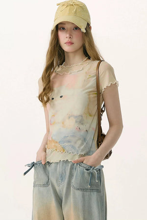 Dream Star Ruffled Blouse