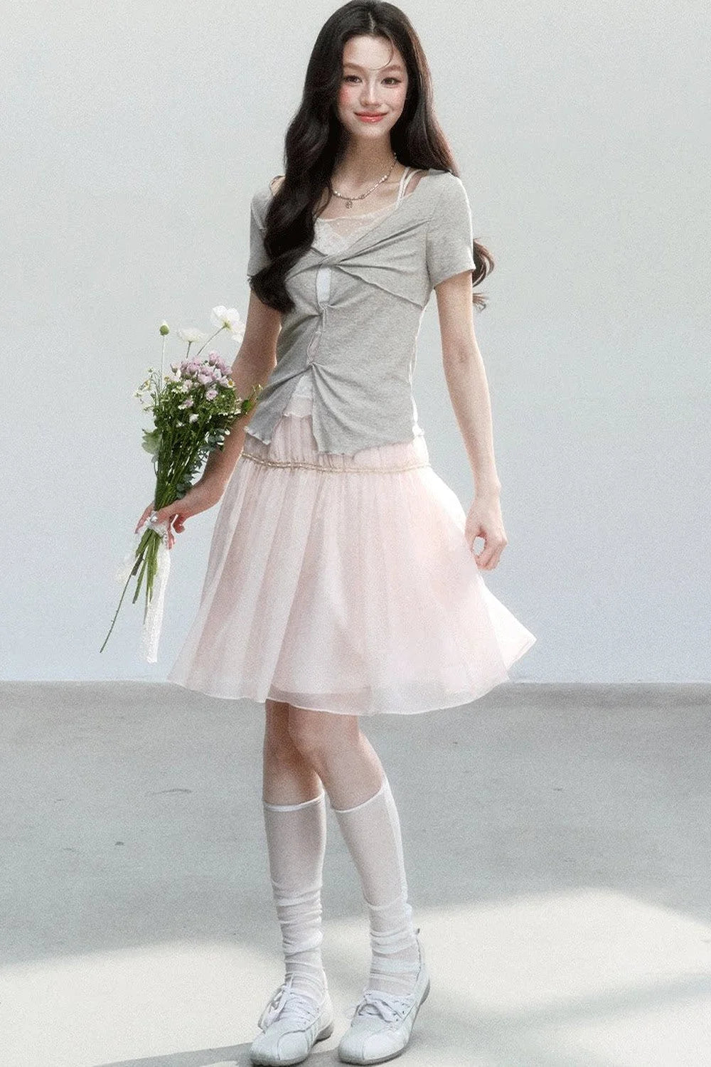 Dream Weaver Lace Knot Top Set-Up