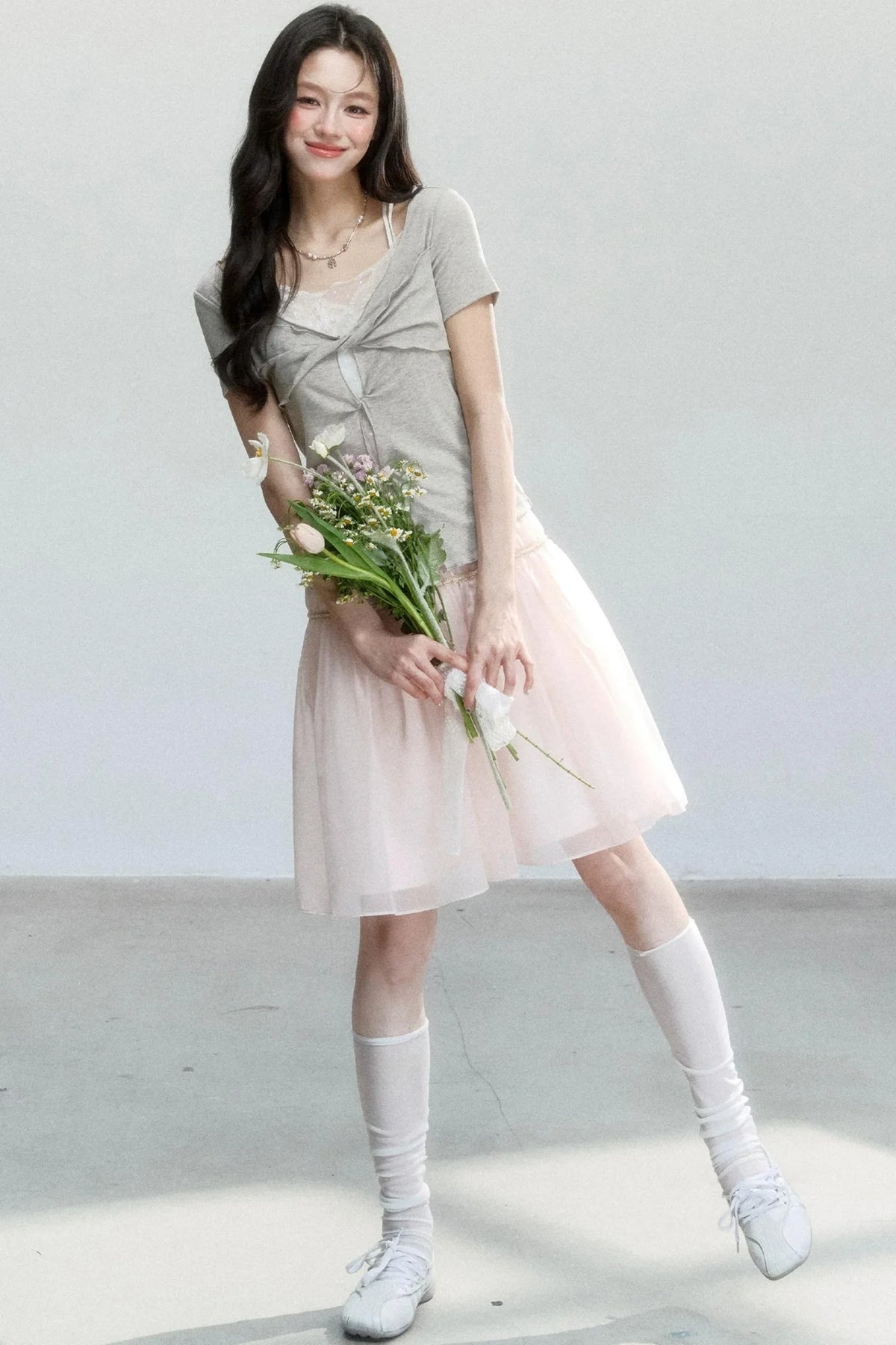 Dream Weaver Lace Knot Top Set-Up