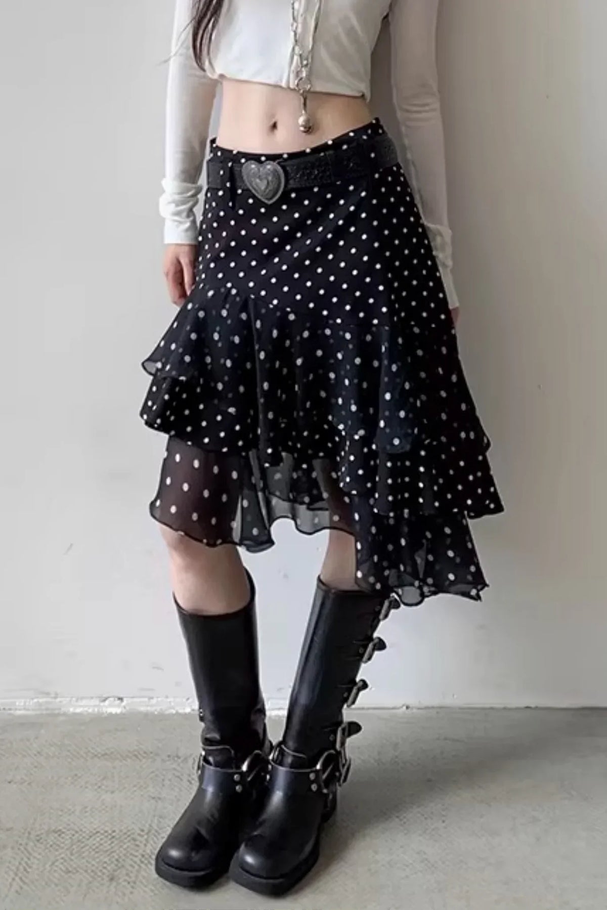 Dreamy Polka Dot Skirt