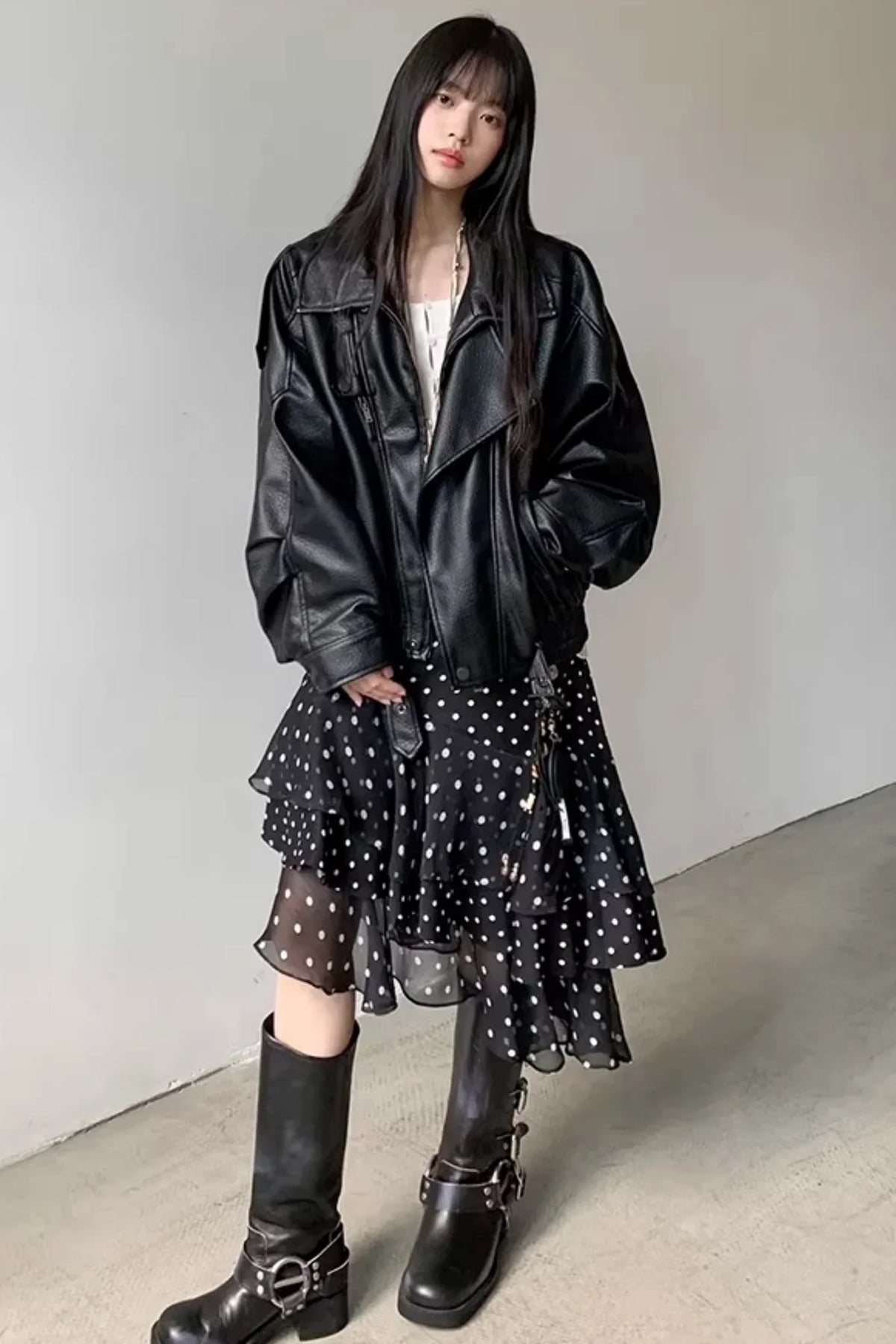 Dreamy Polka Dot Skirt