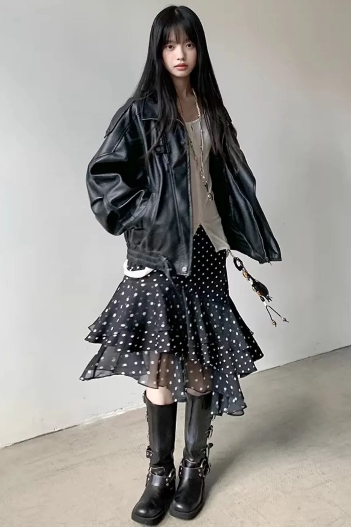 Dreamy Polka Dot Skirt