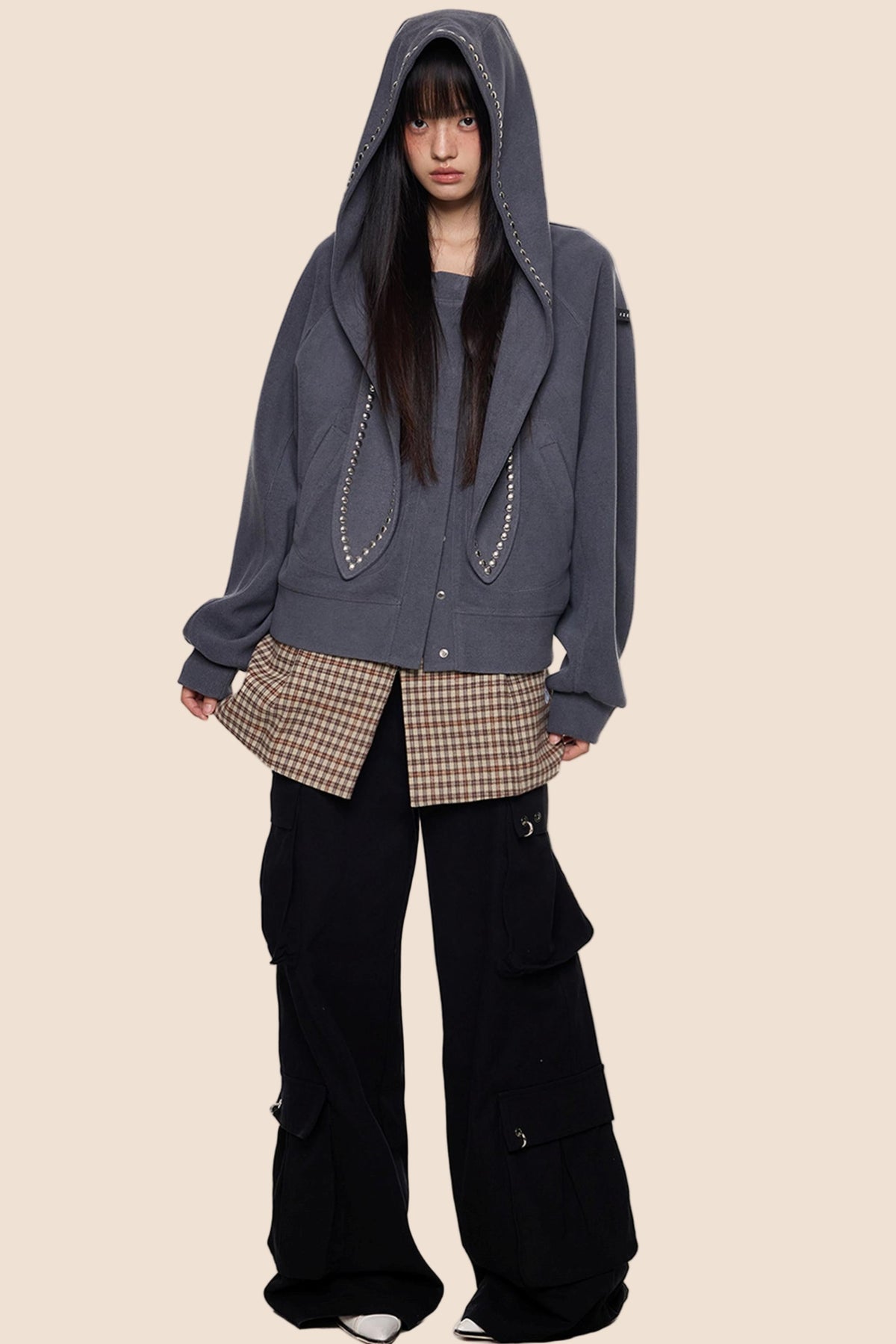 Ear Hooded Jacket