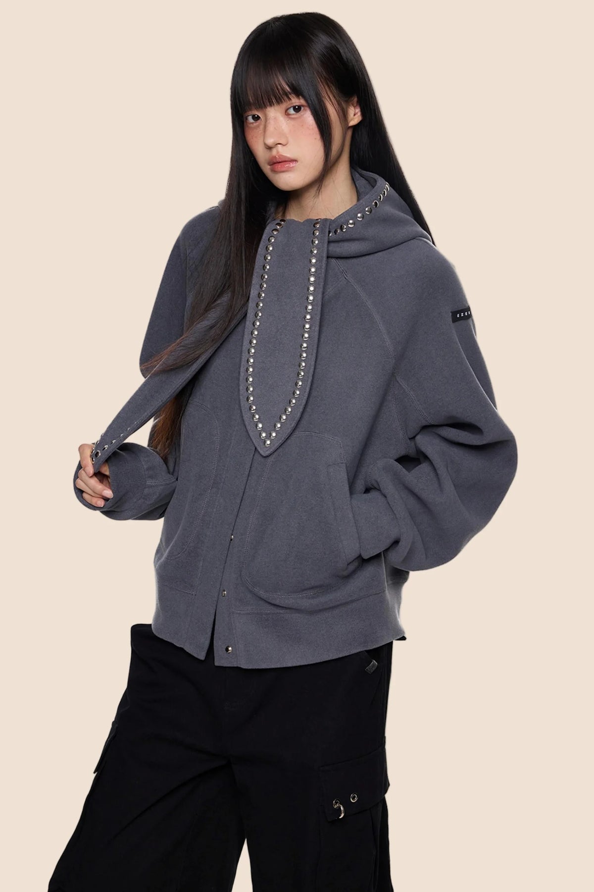 Ear Hooded Jacket