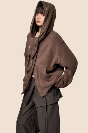 Ear Hooded Jacket