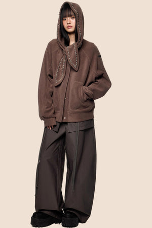 Ear Hooded Jacket