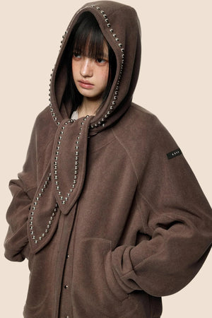 Ear Hooded Jacket