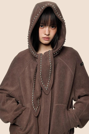Ear Hooded Jacket