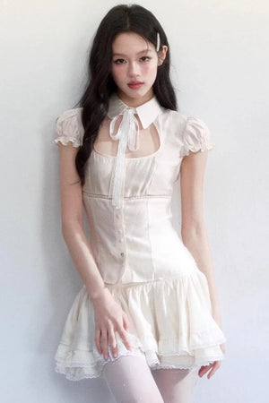 Early Spring Oxygen Shirt Skirt Set-Up