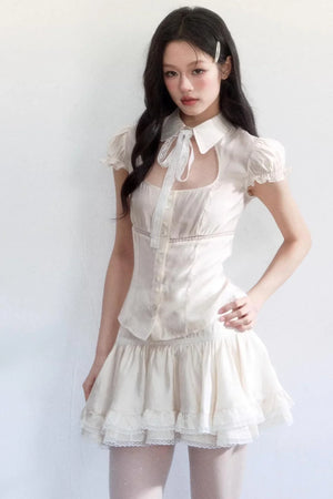 Early Spring Oxygen Shirt Skirt Set-Up