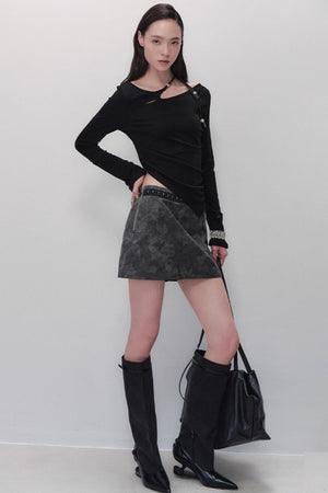 Eclipse Moon Two-Piece Skirt Set-Up