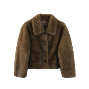 Eco-Friendly Fox Fur Coat