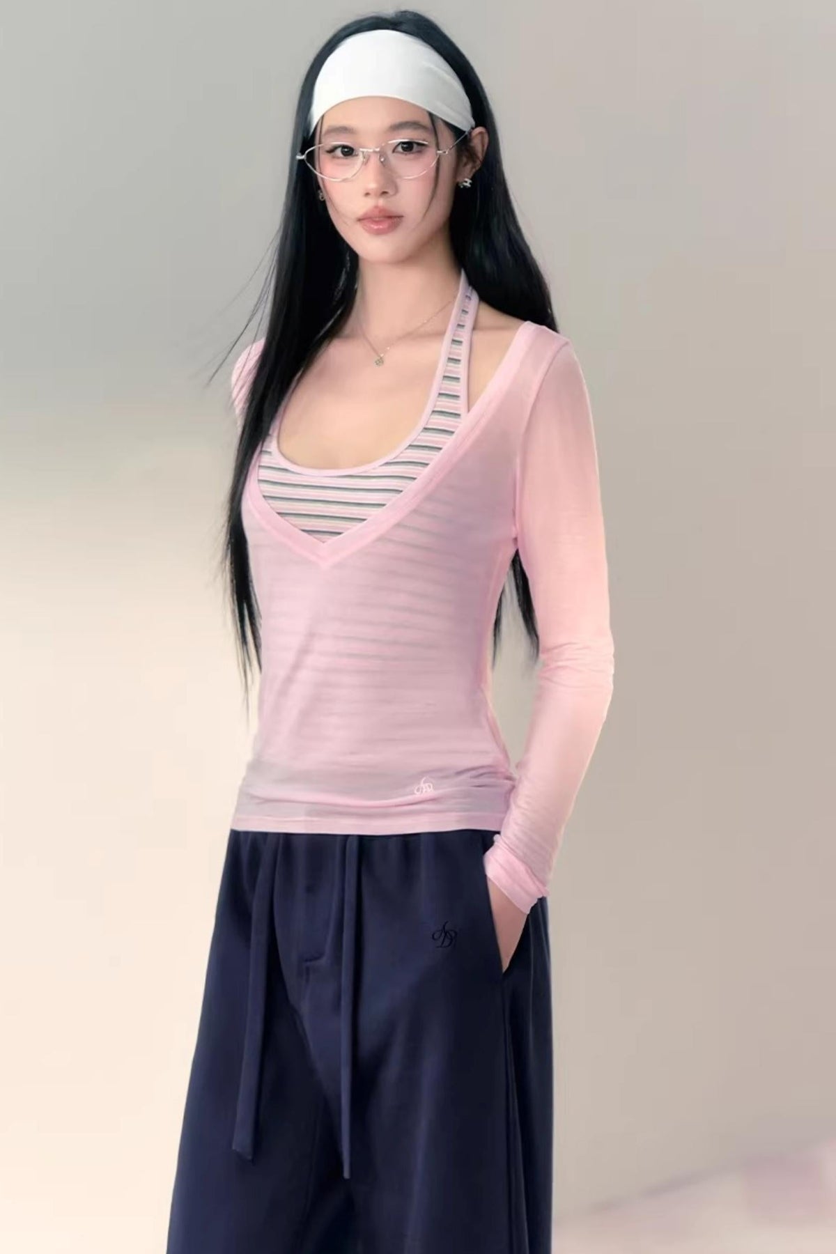 Eco-Friendly Layered Halter Top Set-Up